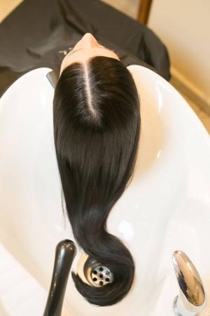 Head washing photo Head washing image