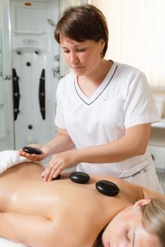 Stone massage picture