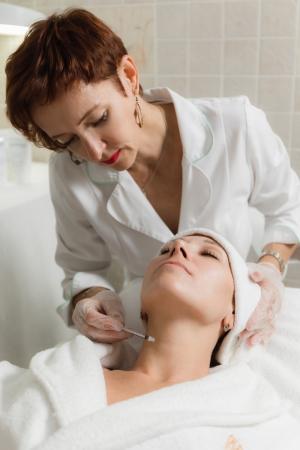 Mesotherapy (neck, decollete) photo Mesotherapy (neck, decollete) image