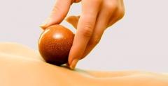 Toning Asian massage with spheres photo Toning Asian massage with spheres picture