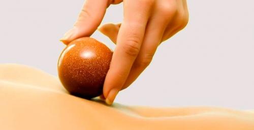 Toning Asian massage with spheres photo Toning Asian massage with spheres picture